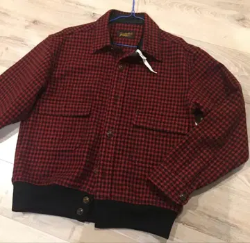 새상품급 Tenderloin 텐더 로인 럼버잭 자켓 M 빨간색