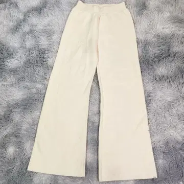 ADAM ET ROPE [ F ] 니트 팬츠 아이보리 여성용 프리 사이즈