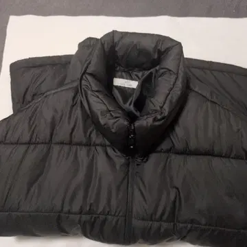 BACK NINE 블랙 다운 자켓