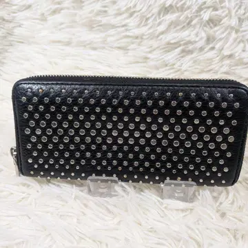 Marc by Marc Jacobs 장지갑 가죽 스터드 블랙