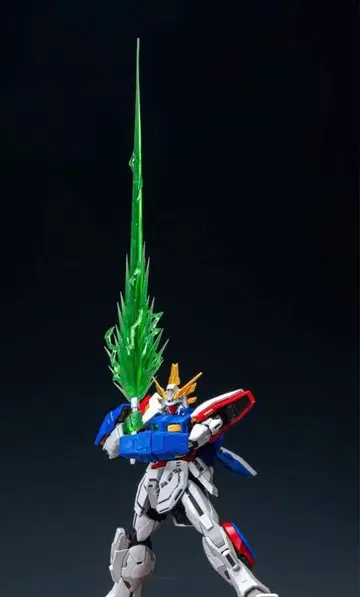 RG 1/144 샤이닝 건담 사용 가능한 빔 사벨 이펙트 부품