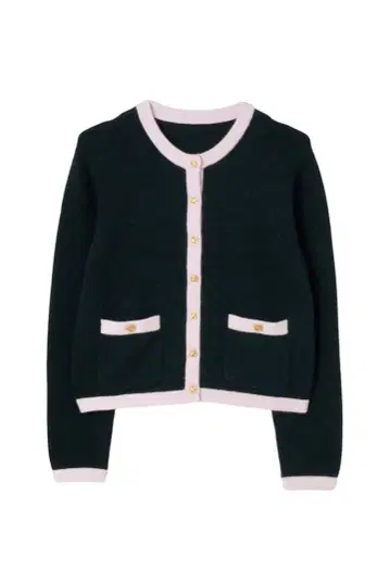 Herlipto Annelise Knit Cardigan forest