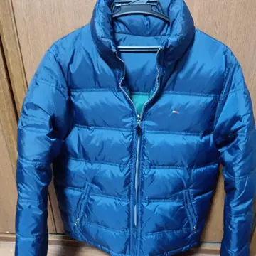 새상품급 리버서블 다운 자켓 TOMMY
