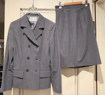 메이슨 그레이 수트 셋업 40 그레이 포멀 더블 브레스트