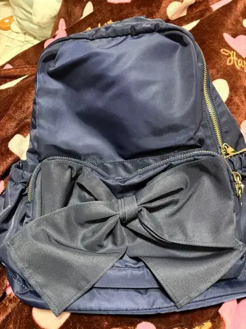 핑크 트릭 백팩 랩 리본