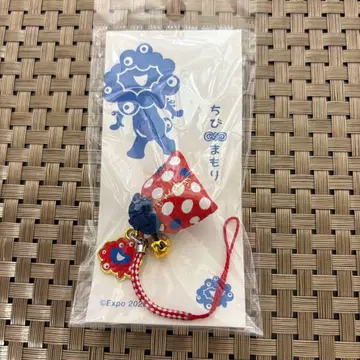 새상품 미사용 오사카 엑스포 미야쿠미야쿠 부적 키링 귀여운
