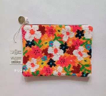 FEILER 페이러 플랫 파우치 세뇨리타 플라워 새상품 미사용