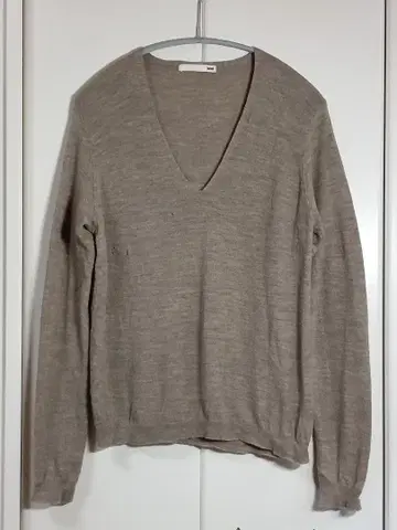 하자품 evam eva 울 100% 스웨터