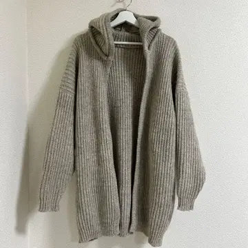 빈티지 독일 핸드 니트 가디건
