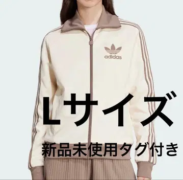 새상품 아디다스 오리지널스 클래식 트랙 자켓 화이트 브라운