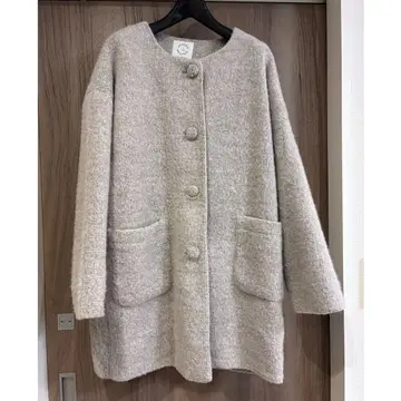 시마무라 코트 그레이 L