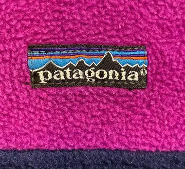 80s 파타고니아 신칠라 스냅 티 좋은 배색 초레어