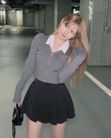 Rady 셔츠 니트탑 그레이