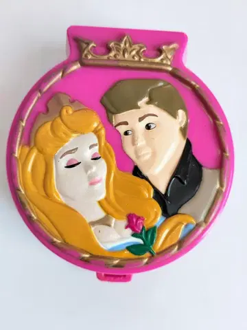 폴리 포켓 미녀와 야수 컴팩트만