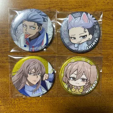 토겐안키 글리터 캔뱃지 모모데라 신몬 모가와 신야