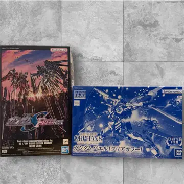 HG 1/144 라이징 프리덤 건담 & 건담 바엘 클리어 컬러