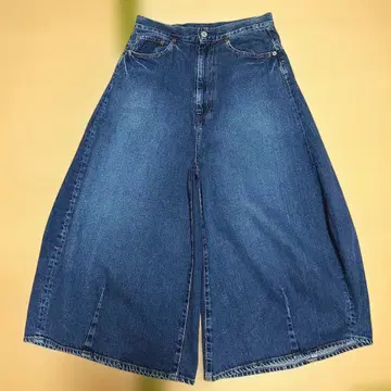 DEEP BLUE 빈티지 루즈 데님 S 사이즈 일본제 72844