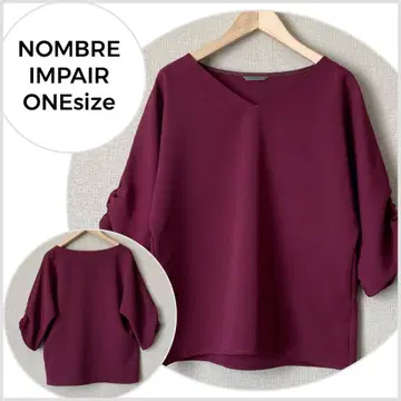 [ 새상품급 ] B ability BOSCH V넥 블라우스 사이즈 36