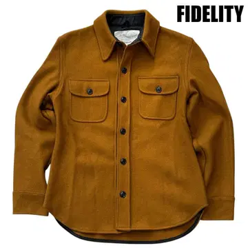 USA 피델리티 CPO 셔츠 카멜 머스타드