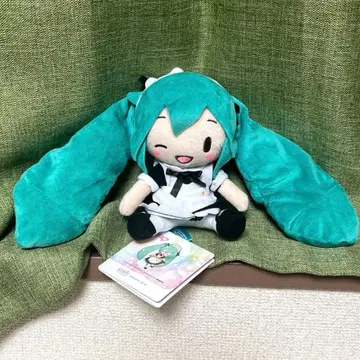 하츠네 미쿠 시리즈 후와푸치 미니 봉제 인형 하츠네 미쿠 메이드 Ver.