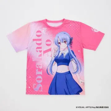 썸머 포켓 소라카도 아오 풀 그래픽 티셔츠