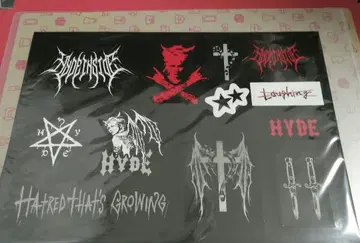 HYDE 키시단 만박 2024년 페스티벌 굿즈 스티커