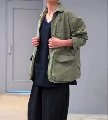 미사용 새상품 [chimala] POPLIN HUNTING JACKET