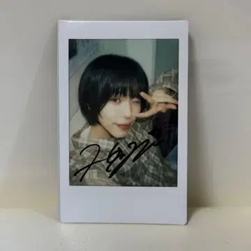 THE SUPER FRUIT 스파풀 호시노 하루미 친필 사인 폴라로이드