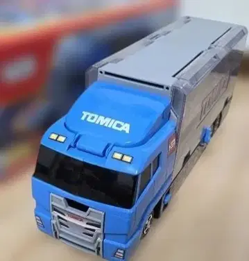 토미카 정리 콘보이 파랑 증정 토미카 4대