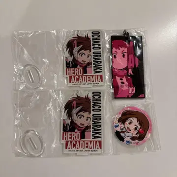 미사용 새상품 나의 히어로 아카데미아 우라라카 오챠코 묶음 판매