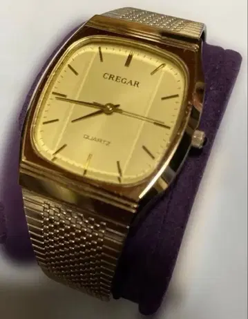 [ 배터리 교환 완료 ] CREGAR 쿼츠 손목시계 M3801 일본제