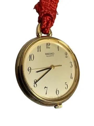 Vintage 1986 SEIKO 빈티지 세이코 회중시계 배터리 없음