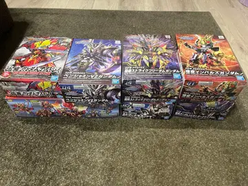 SD 건담 BB전사 미조립 7개 세트