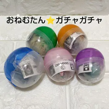 오네무탄 가챠가챠 캡슐 토이 5개 세트 유루캰 경품 파티