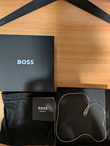 BOSS 체인 목걸이