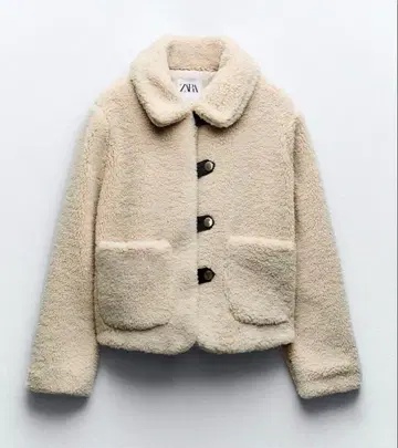 ZARA 보아 자켓 S