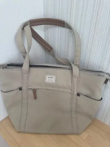 미사용 새상품 anello 베이지 토트백