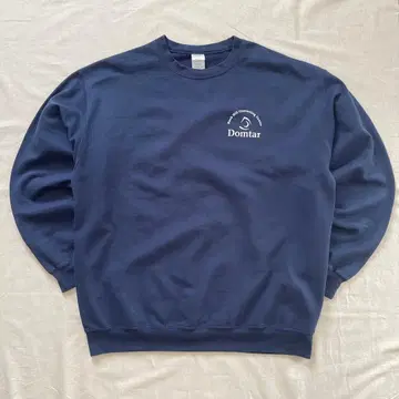 기업 맨투맨 트레이닝복 네이비 원 포인트 와이드 포트 컴퍼니