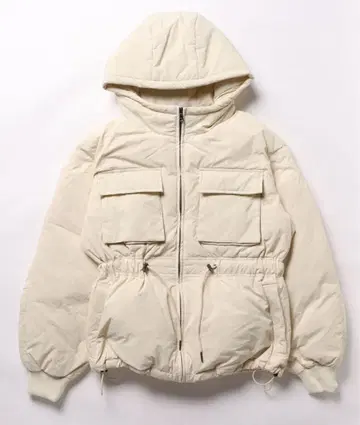 EMODA 다운 자켓 상품명 쉐이프 퍼프 다운 블루종