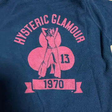 Hysteric Glamour 블랙 후드티 반팔