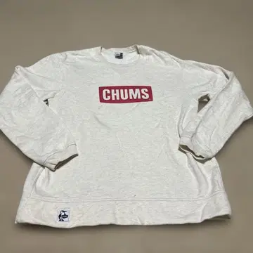 CHUMS 로고 맨투맨 XL