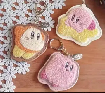 별의 커비 사가 자수 키링