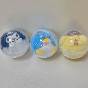 너무 많이 먹었어 봉제 인형 턱시도샘 폼폼푸딩 쿠로미