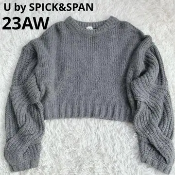 23AW 유바이스픽앤스팬 울 믹스 니트