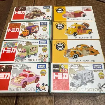 레어 새상품급 토미카 디즈니 푸우 발렌타인 90주년 8대