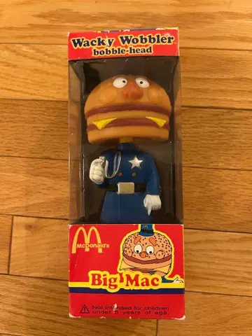빅맥 폴리스 피규어 레어 미개봉 빈티지 맥도날드