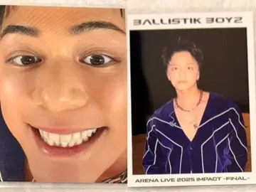 BALLISTIKBOYZ 히다카 류타 포토 카드 시크릿 세트