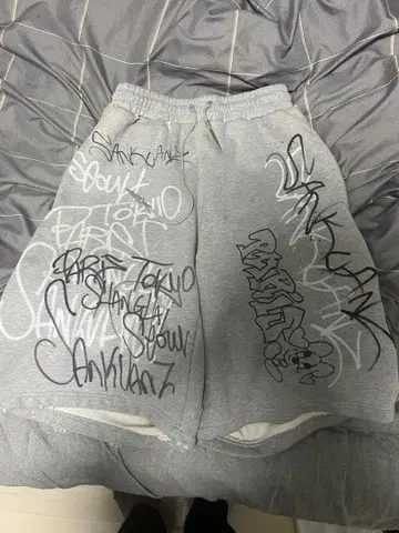 sankuanz 산칸즈 하프 맨투맨 팬츠