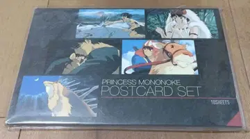 레어 1997년 지브리 영화 모노노케 히메 엽서 세트 10시트