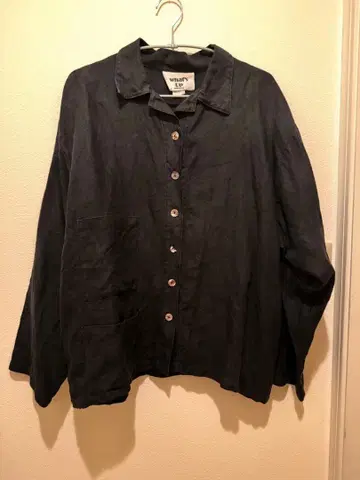 린넨 긴팔 셔츠 빈티지